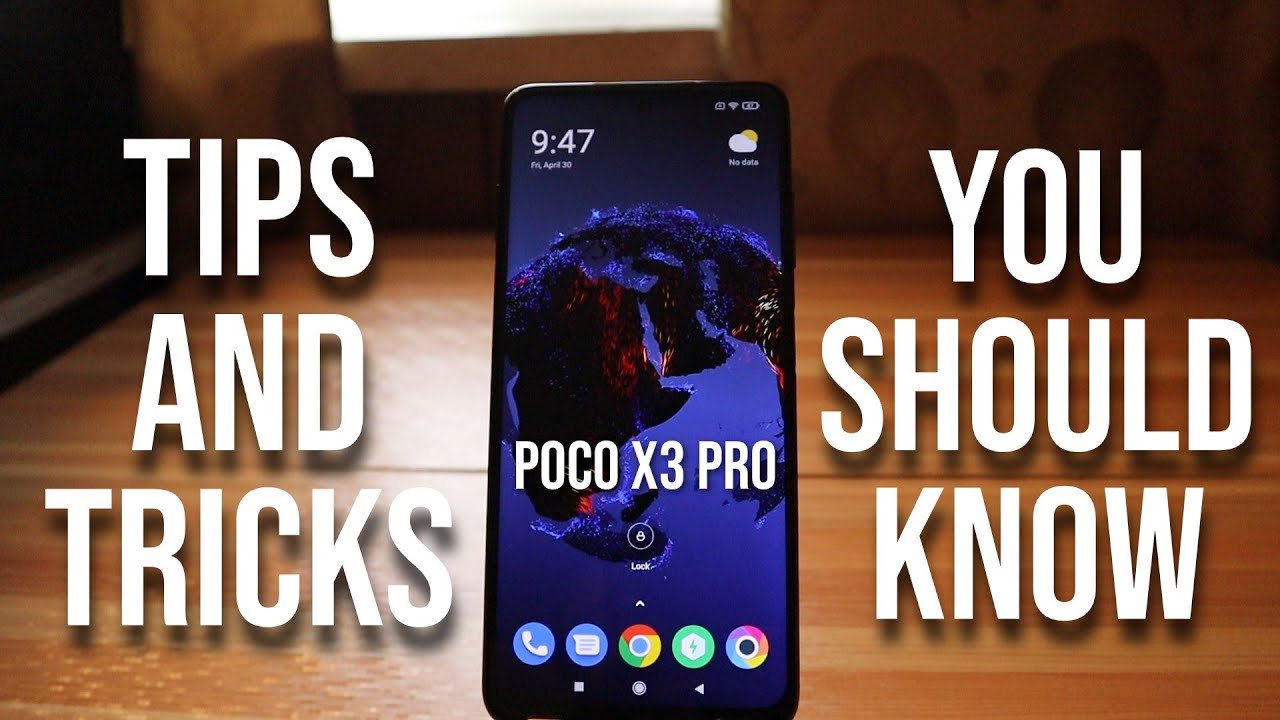 POCO X3 PRO TIPS AND TRICKS