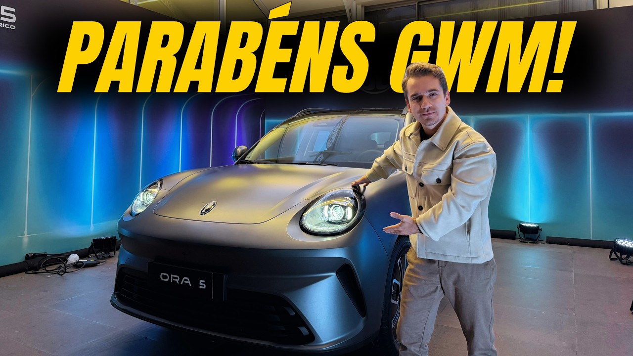 A GWM IMPRESSIONOU A TODOS! Novo ORA 5 Por R$159.000. Confira!