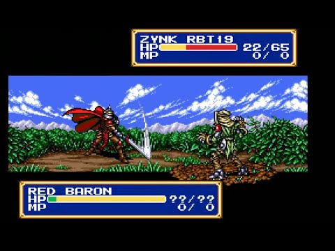 The Red Baron Strikes!- Shining Force 2: Human Controlled Enemies Part 30