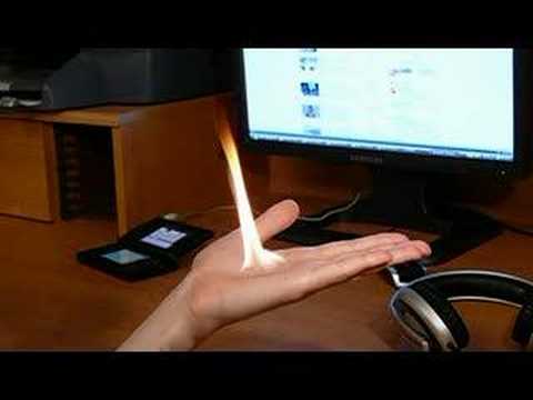 Pyrokinesis Demonstration