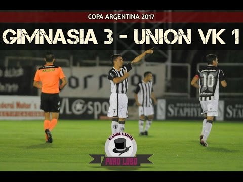 www.PuroLobo.com:  Gimnasia (MZA) 3 - Union VK (San Juan) 1  - Copa Argentina