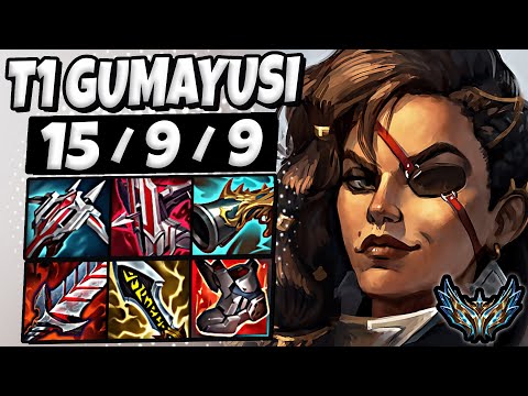 T1 Gumayusi Samira ADC vs Tristana - Patch 25.3 Korea Challenger ✅