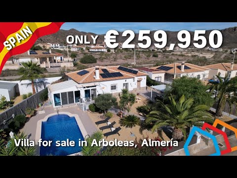 RESERVED! Villa Majesty – Detached 3 Bed Villa Located in Arboleas, Almería | Your dream in Spain!