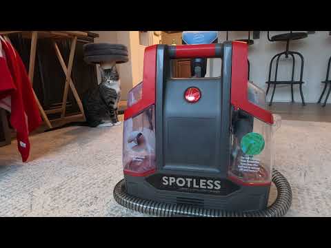 Hoover Spotless Portable Carpet Cleaner: Unboxing and Assembly