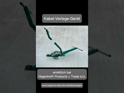 Hagenhof® Kabel-Verlege-Gerät für Mähroboter