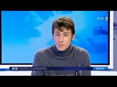 Brian Joubert : a summary of TV-news Poitou-Charentes -  Nov. 12, 2012