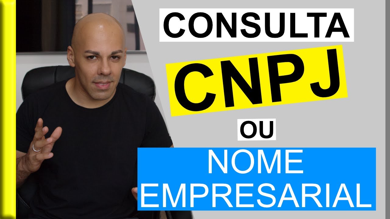 COMO DESCOBRIR OS DADOS DE UMA EMPRESA PELO CNPJ OU NOME EMPRESARIAL