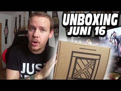 WrestleCrate UK Unboxing - Juni 2016 | NERDSTUFF Video