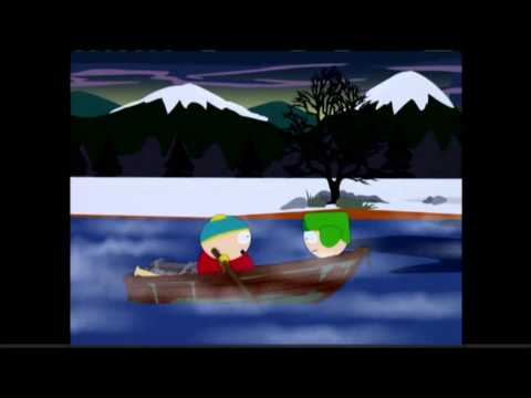 Cartman tries to kill Kyle with a whiffle bat!
