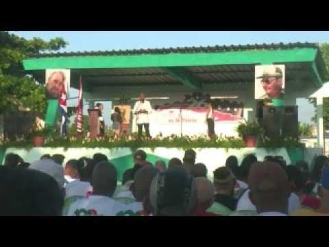 Recuerdan en municipio de  Aguada de Pasajeros aniversario 73 de la epopeya del Moncada