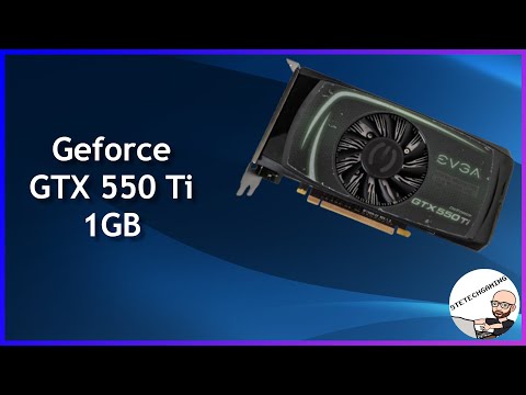 What kind of gaming can we do on a GTX 550 Ti?