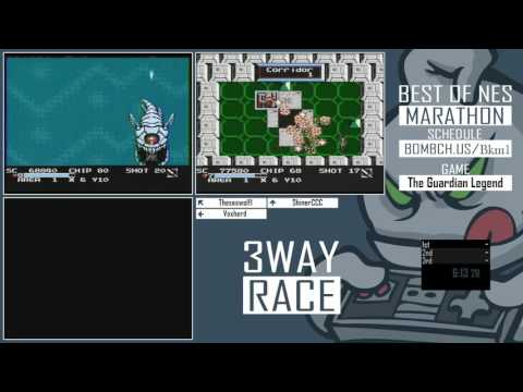 Best of NES Marathon 2015 - The Guardian Legend race
