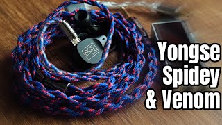 Pretty IEM cables at great price! | Yongse Spidey & Venom Review