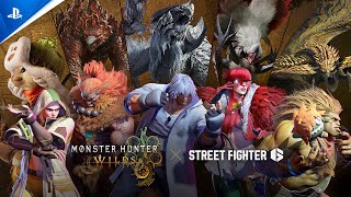 Street Fighter 6 x Monster Hunter Wilds - Collab Event Trailer