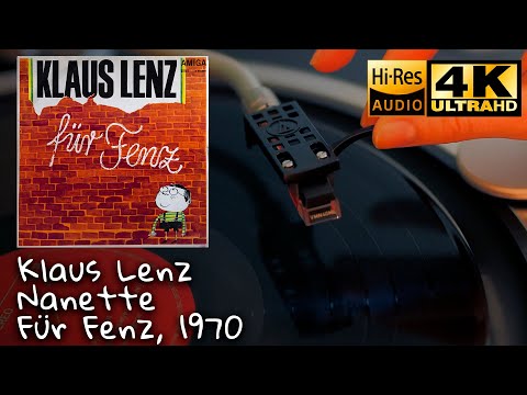 Klaus Lenz - Nanette (Für Fenz), 1970, Vinyl video 4K, 24bit/96kHz