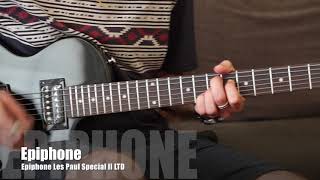 Video thumbnail for Epiphone Les Paul Special II LTD Electric Guitar & Vox Pathfinder 10 CL Classic Amp by MyDukkan