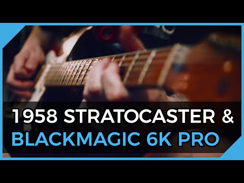 '58 Strat And Blackmagic Pocket 6K Pro - Forgive You Solo By Space Potatoes