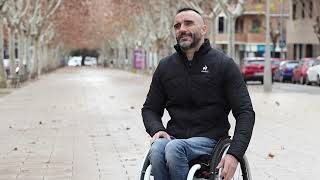 <p><strong>Jordi Madera</strong><br /> Atleta paralímpic<br />  Ambaixador de la Vila Europea de l'Esport 2024</p>