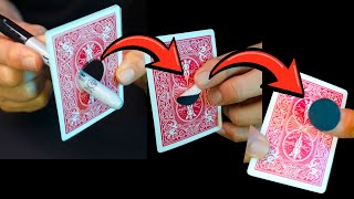 HOLE TO STICKER! Easy Magic Trick Tutorial 