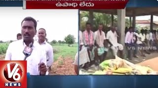 Farmers in concern with deficit of rainfall in this Kharif Season | Khammam (07-08-2015)