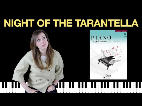 Night of the Tarantella (Piano Adventures Level 3A Lesson Book)