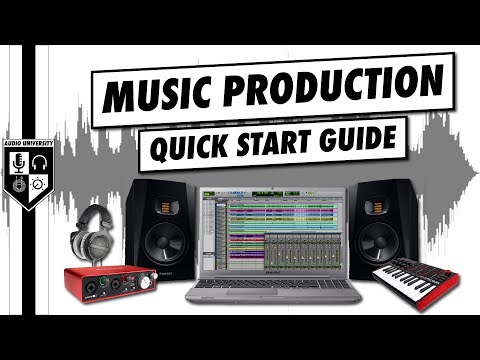 How To Produce Music In A Home Studio | Music Production For Beginners