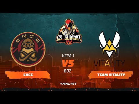 ENCE vs Team Vitality [Map 1, Overpass] (Best of 2) | cs_summit 4