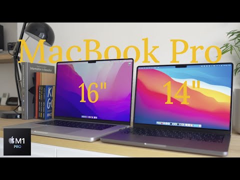 MacBook Pro 14” vs 16” MacBook Pro M1 - Which one? It's all about size!