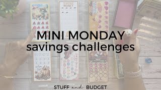 Mini Monday Savings Challenges