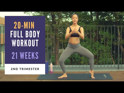 Week 21 of Pregnancy | 20-min Full Body Prenatal Workout