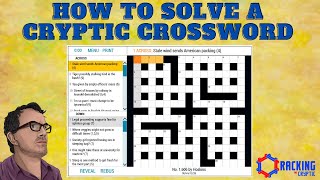How To Solve A Cryptic Crossword!