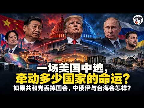 中选倒数！我算出共和党保众院仅2.6%、两院全丢66.6%！债务上限27年撞线、伊朗拦截弹29年补不满、美股反弹泡汤！乌克兰台湾从老川头心情变法律！中共等来想交易却没筹码的对手