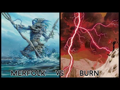 Modern Gauntlet of Greatness - Merfolk vs. Burn