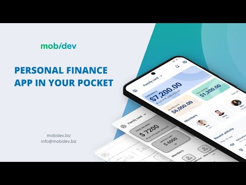 Family finance app demo