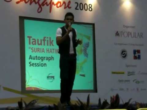 Taufik Batisah - Suria Hatiku @ Suria Hatiku Album Launch