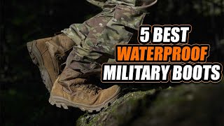 Download the video "Top 5 Best Waterproof Military Boots (2022)"