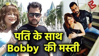 पति के साथ Dubai में Bobby Darling ने celebrate किया New Year,Share करी Photos video