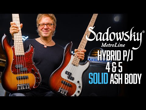 NEW! The SADOWSKY MetroLine Hybrid P/J Bass | SOLID BODY | 4- & 5-String | Demo w. Lars Lehmann