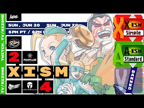 2XISM 4 - Street Fighter Alpha 3 A-ISM + X-ISM Tournament