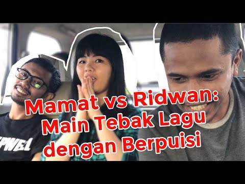 Mamat vs Ridwan: Main Tebak Lagu dengan Berpuisi
