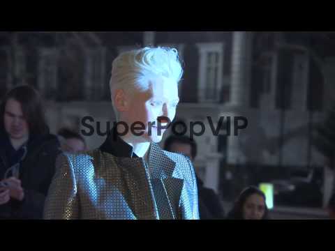 Tilda Swinton at David Bowie Is... Exhibition VIP Private...