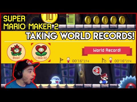 Super Mario Maker 2 - Taking World Records!