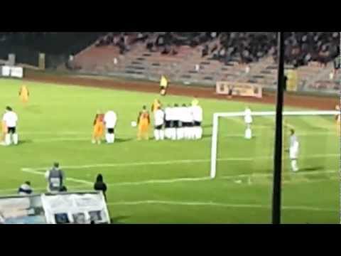 mecz chrobry głogów - mks oława bramka na 2:1 05.10.2012