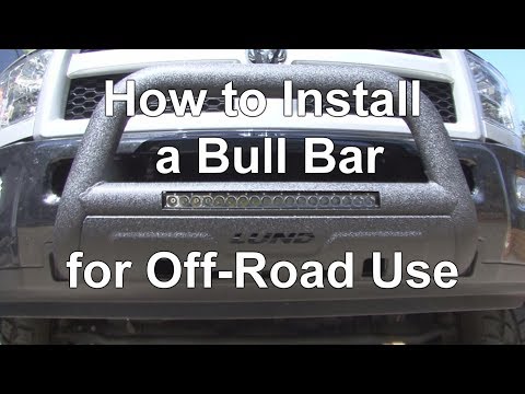 RV 101® - How to Install a Lund Bull Bar for Off-Road Use