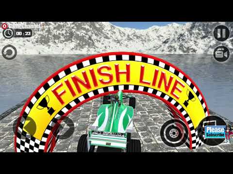 Impossible Formula Car Stunt Racing Tracks / Impossible Driving Tracks / Android Gameplay Video #4