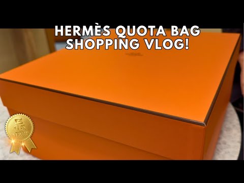HERMES QUOTA BAG SHOPPING VLOG |Jerusha Couture