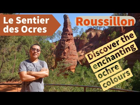 Roussillon 🇫🇷- Discover sensational ochre colours of Le Sentier des Ocres| L'Or Bleu de Provence EP3