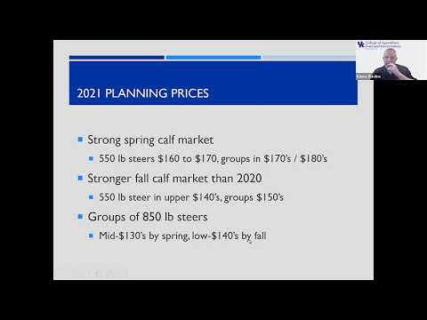 Dr. Kenny Burdine shares what he expects from the beef...