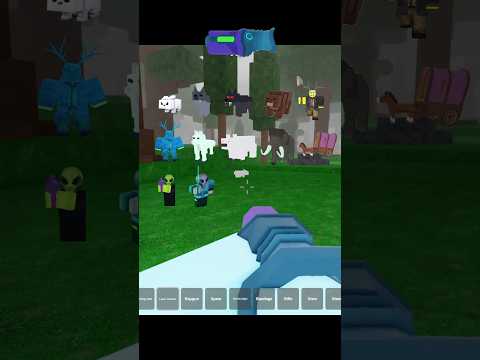 Laser Cannon Vs all Enemies 🔫 99 nights in the forest #99nightsintheforest #99nights #roblox