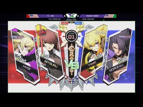 F@X 285 BBTAG - TS | Rei Vs. Pocket Weeb - BlazBlue: Cross Tag Battle Winners Semis